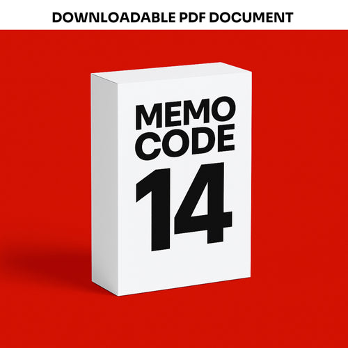 Code 14 Memo